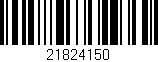 Código de barras (EAN, GTIN, SKU, ISBN): '21824150'