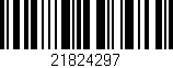 Código de barras (EAN, GTIN, SKU, ISBN): '21824297'