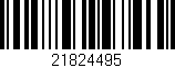 Código de barras (EAN, GTIN, SKU, ISBN): '21824495'
