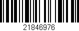 Código de barras (EAN, GTIN, SKU, ISBN): '21846976'