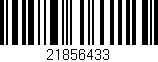 Código de barras (EAN, GTIN, SKU, ISBN): '21856433'