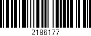 Código de barras (EAN, GTIN, SKU, ISBN): '2186177'