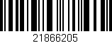 Código de barras (EAN, GTIN, SKU, ISBN): '21866205'
