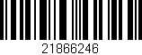 Código de barras (EAN, GTIN, SKU, ISBN): '21866246'