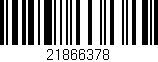 Código de barras (EAN, GTIN, SKU, ISBN): '21866378'