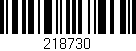 Código de barras (EAN, GTIN, SKU, ISBN): '218730'