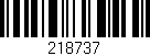 Código de barras (EAN, GTIN, SKU, ISBN): '218737'