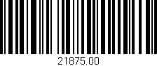 Código de barras (EAN, GTIN, SKU, ISBN): '21875.00'
