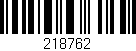 Código de barras (EAN, GTIN, SKU, ISBN): '218762'