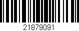 Código de barras (EAN, GTIN, SKU, ISBN): '21879091'