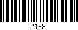 Código de barras (EAN, GTIN, SKU, ISBN): '2188.'