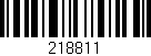 Código de barras (EAN, GTIN, SKU, ISBN): '218811'