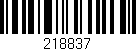 Código de barras (EAN, GTIN, SKU, ISBN): '218837'