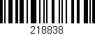Código de barras (EAN, GTIN, SKU, ISBN): '218838'
