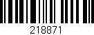 Código de barras (EAN, GTIN, SKU, ISBN): '218871'
