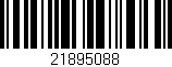 Código de barras (EAN, GTIN, SKU, ISBN): '21895088'