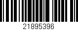 Código de barras (EAN, GTIN, SKU, ISBN): '21895396'