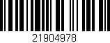 Código de barras (EAN, GTIN, SKU, ISBN): '21904978'
