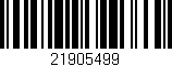 Código de barras (EAN, GTIN, SKU, ISBN): '21905499'