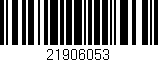 Código de barras (EAN, GTIN, SKU, ISBN): '21906053'