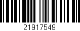 Código de barras (EAN, GTIN, SKU, ISBN): '21917549'