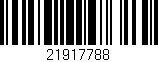 Código de barras (EAN, GTIN, SKU, ISBN): '21917788'