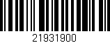 Código de barras (EAN, GTIN, SKU, ISBN): '21931900'