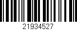 Código de barras (EAN, GTIN, SKU, ISBN): '21934527'