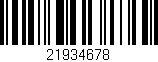 Código de barras (EAN, GTIN, SKU, ISBN): '21934678'