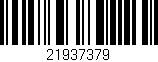 Código de barras (EAN, GTIN, SKU, ISBN): '21937379'
