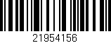 Código de barras (EAN, GTIN, SKU, ISBN): '21954156'