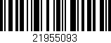 Código de barras (EAN, GTIN, SKU, ISBN): '21955093'