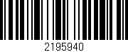 Código de barras (EAN, GTIN, SKU, ISBN): '2195940'