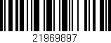 Código de barras (EAN, GTIN, SKU, ISBN): '21969897'