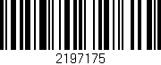 Código de barras (EAN, GTIN, SKU, ISBN): '2197175'