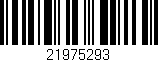 Código de barras (EAN, GTIN, SKU, ISBN): '21975293'