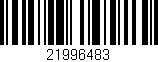 Código de barras (EAN, GTIN, SKU, ISBN): '21996483'