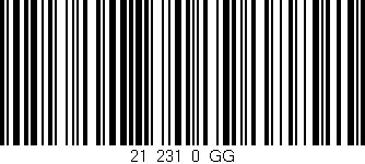 Código de barras (EAN, GTIN, SKU, ISBN): '21_231_0_GG'
