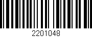 Código de barras (EAN, GTIN, SKU, ISBN): '2201048'