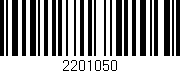 Código de barras (EAN, GTIN, SKU, ISBN): '2201050'