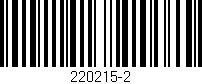 Código de barras (EAN, GTIN, SKU, ISBN): '220215-2'