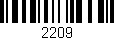 Código de barras (EAN, GTIN, SKU, ISBN): '2209'
