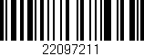 Código de barras (EAN, GTIN, SKU, ISBN): '22097211'