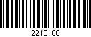 Código de barras (EAN, GTIN, SKU, ISBN): '2210188'