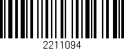 Código de barras (EAN, GTIN, SKU, ISBN): '2211094'