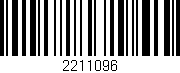 Código de barras (EAN, GTIN, SKU, ISBN): '2211096'