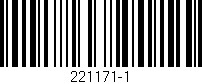 Código de barras (EAN, GTIN, SKU, ISBN): '221171-1'