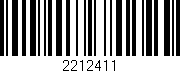 Código de barras (EAN, GTIN, SKU, ISBN): '2212411'