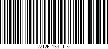 Código de barras (EAN, GTIN, SKU, ISBN): '22126_158_0_M'