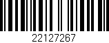 Código de barras (EAN, GTIN, SKU, ISBN): '22127267'
